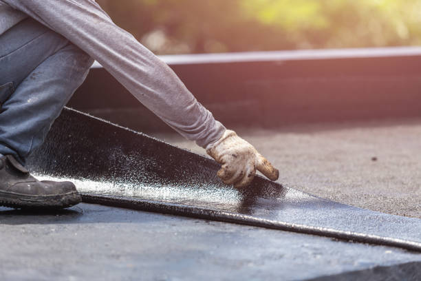 Professional Basement Waterproofing technician working in San Joaquin, CA